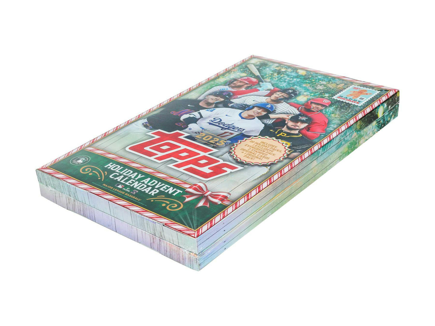 2025 Topps Holiday Baseball Advent Calendar Box | Columbia Sports Cards