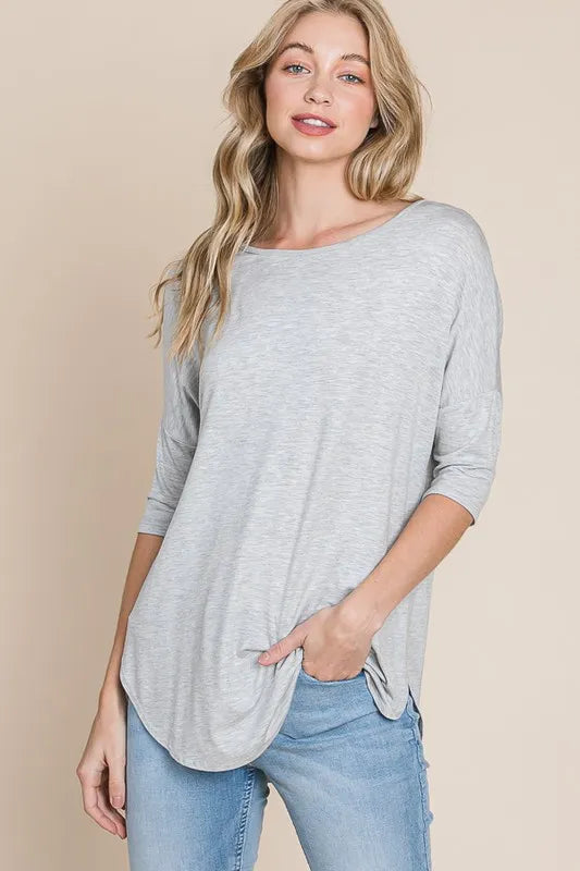 BOMBOM Gray Half Sleeve T-Shirt USA ?? SM/LG/XL Remaining!