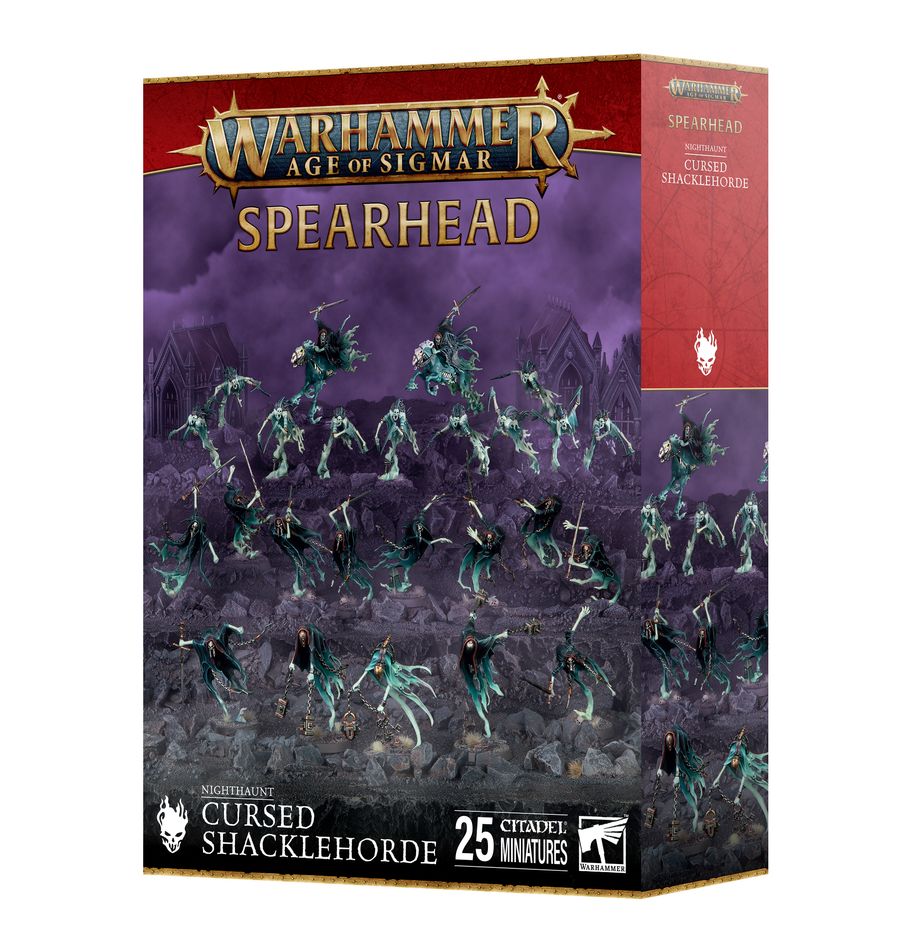 Warhammer Age of Sigmar: Nighthaunt - Cursed Shacklehorde Spearhead