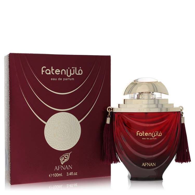 Afnan Faten Maroon by Afnan - Eau De Parfum Spray (Unisex) 3.4 oz