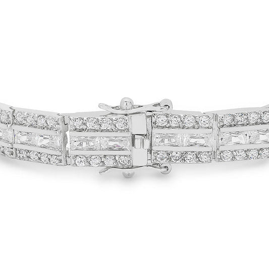 Balboa Cubic Zirconia Bracelet-0
