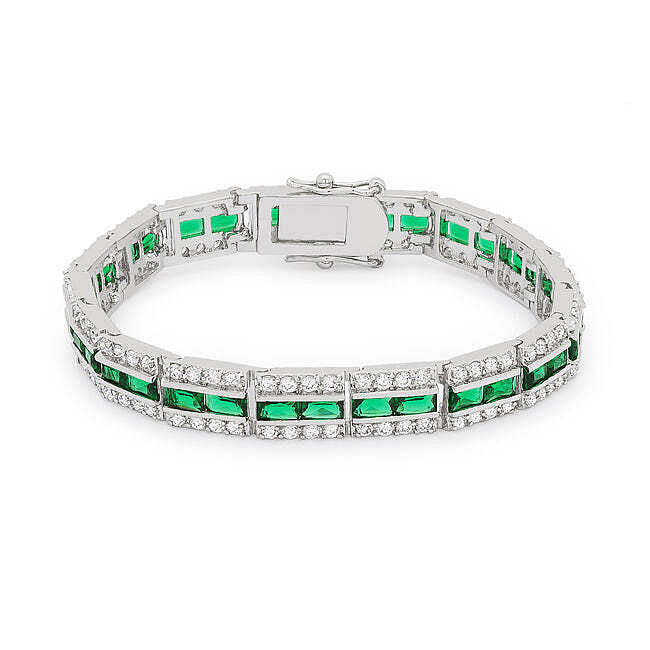 Emerald Tennis Bracelet-2