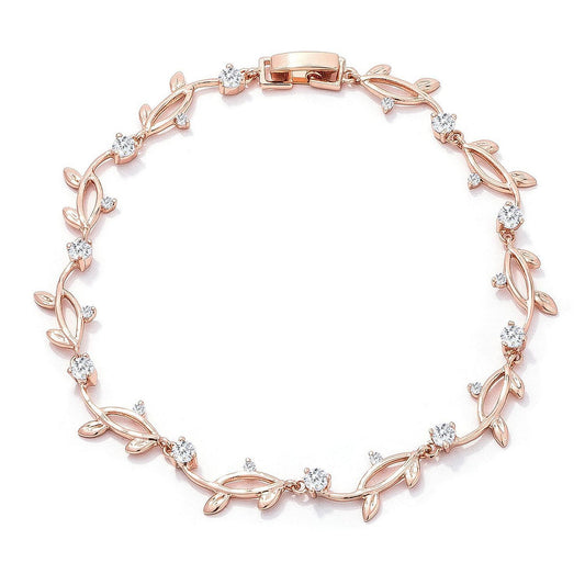 Rose Gold Vine Bracelet-0