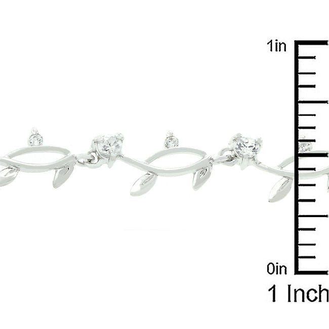 Nathan's Vine Cubic Zirconia Bracelet-1
