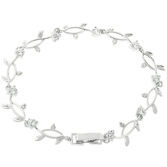 Nathan's Vine Cubic Zirconia Bracelet-2