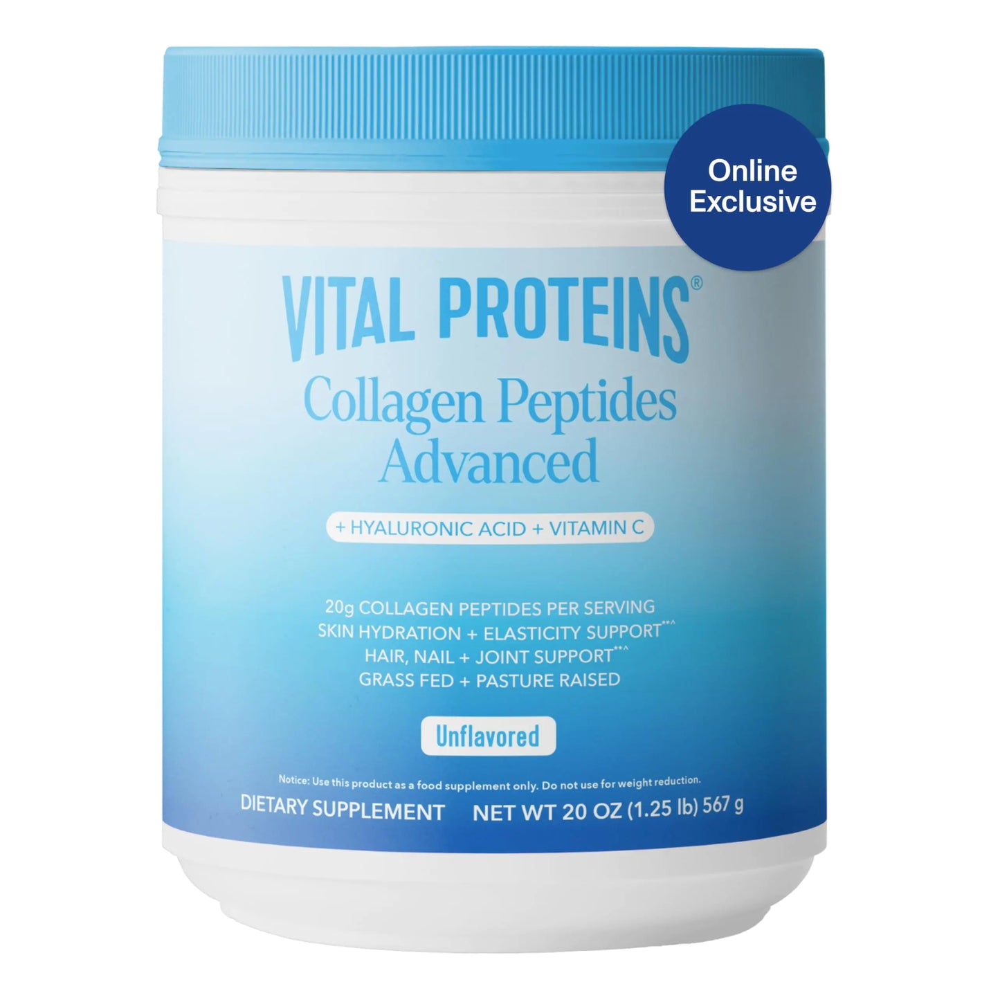 Vital Proteins Collagen Peptides Unflavored 20 oz
