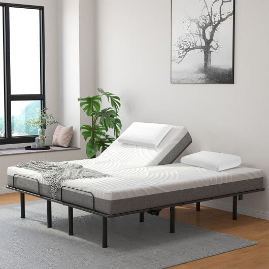 2 Pieces Bamboo Charcoal Memory Foam Pillow for Pain Relief Sleeping-1