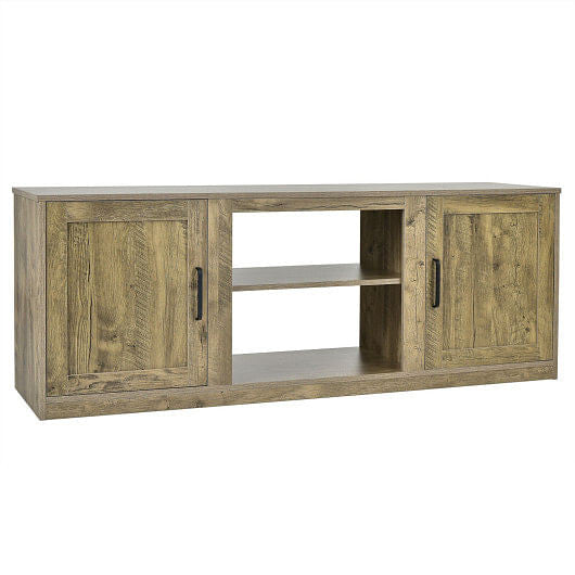 58 Inch TV Stand with 1500W Faux Fireplace for TVs up to 65 Inch-Vintage-1