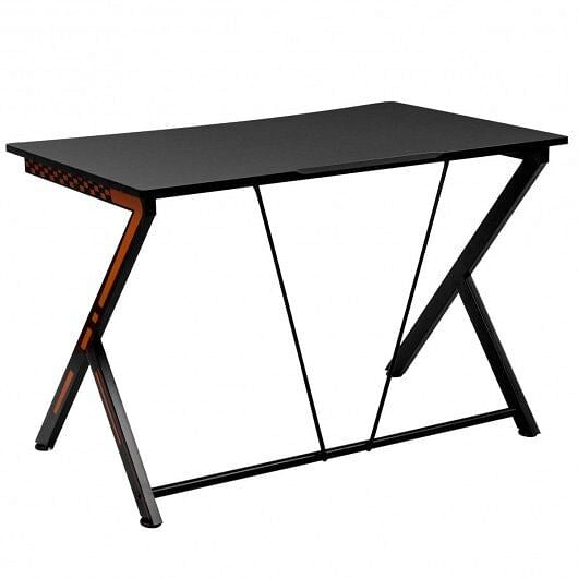 Home Office Modern Ergonomic Study Computer Desk for Small Space-4
