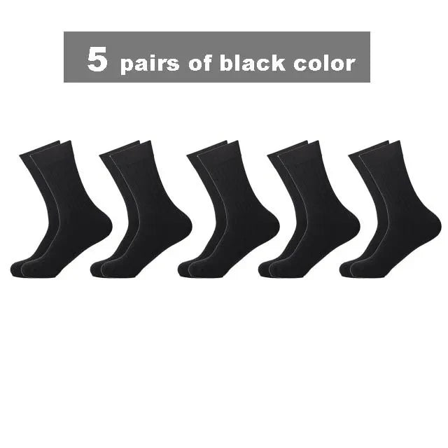 Harajuku Happy Organic Cotton Men Compression Socks Gift