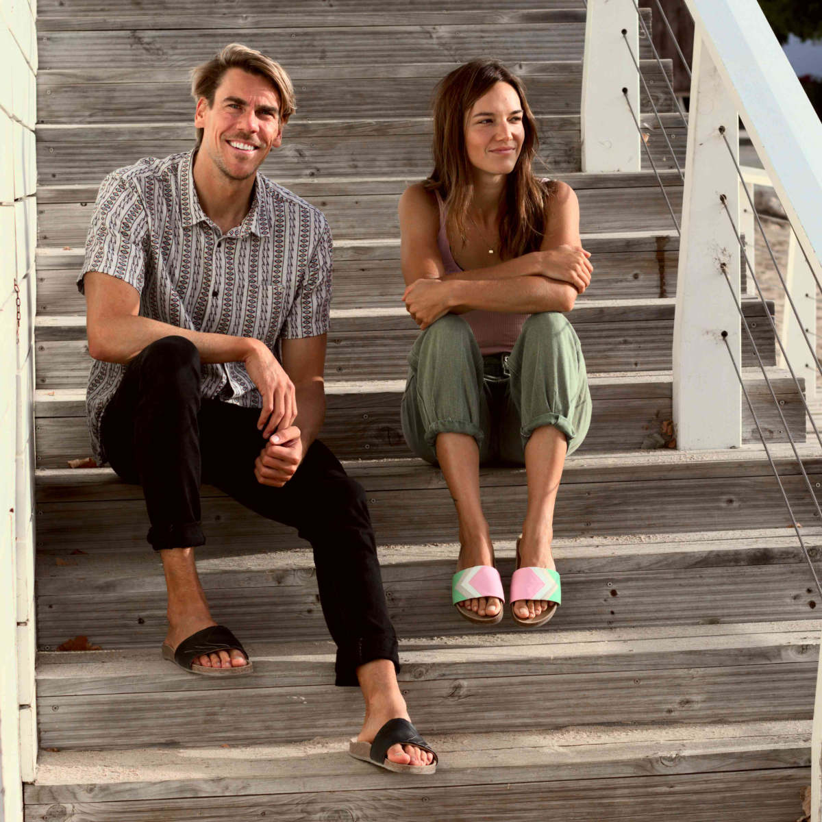Strawberry Vegan Sandals With Ergonomic Footbed For Women
