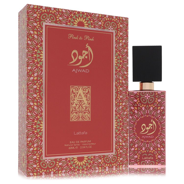 Lattafa Ajwad Pink to Pink by Lattafa - Eau De Parfum Spray (Unisex) 2 oz