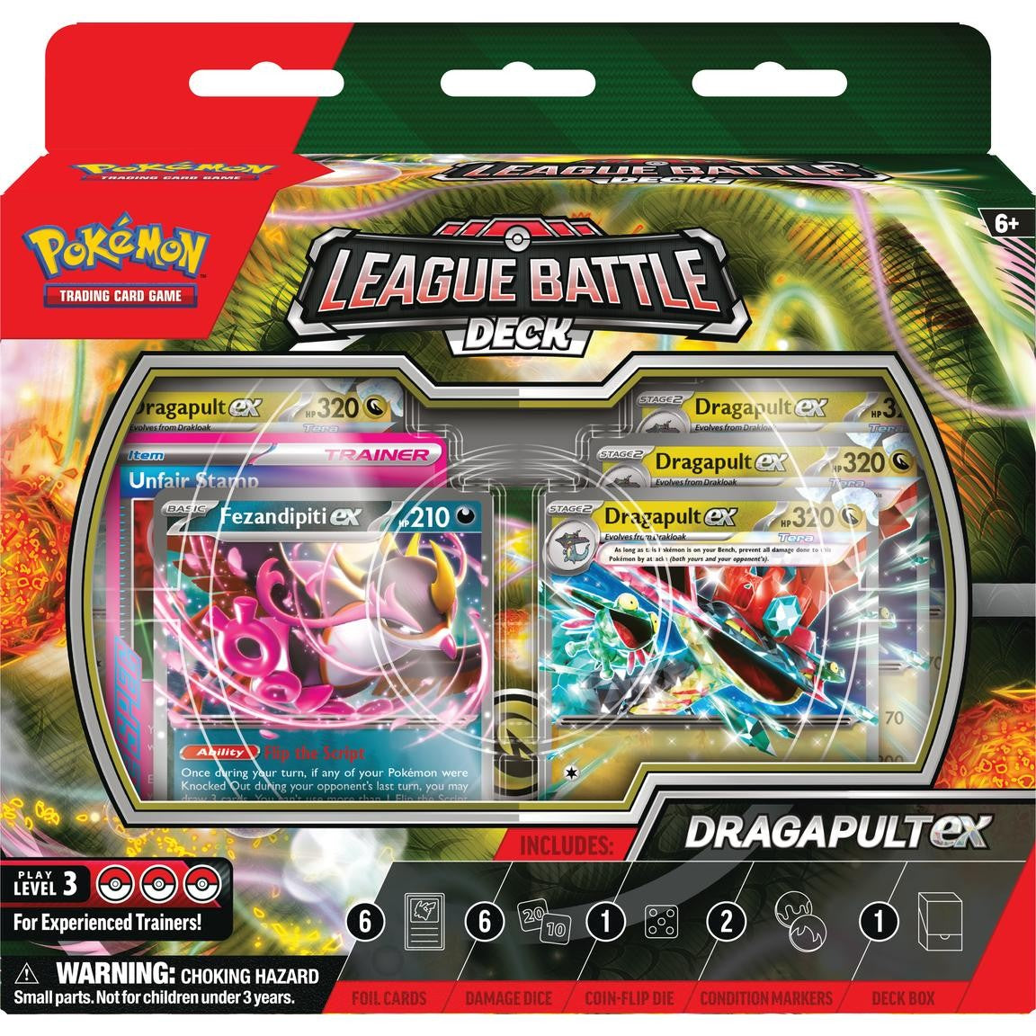 Pokemon Dragapult EX League Battle Deck Box