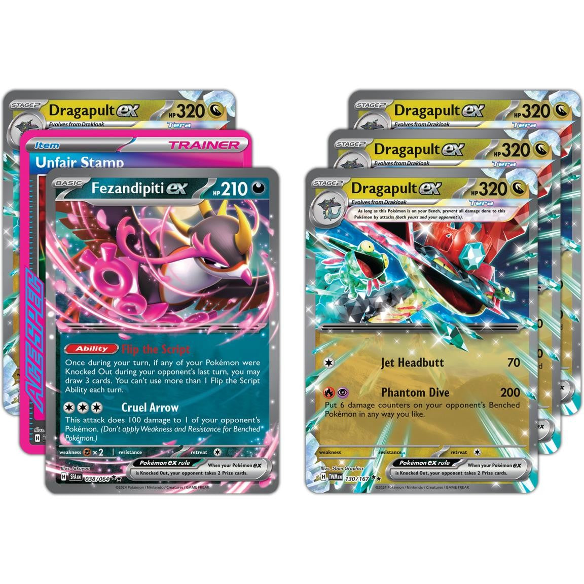 Pokemon Dragapult EX League Battle Deck Box