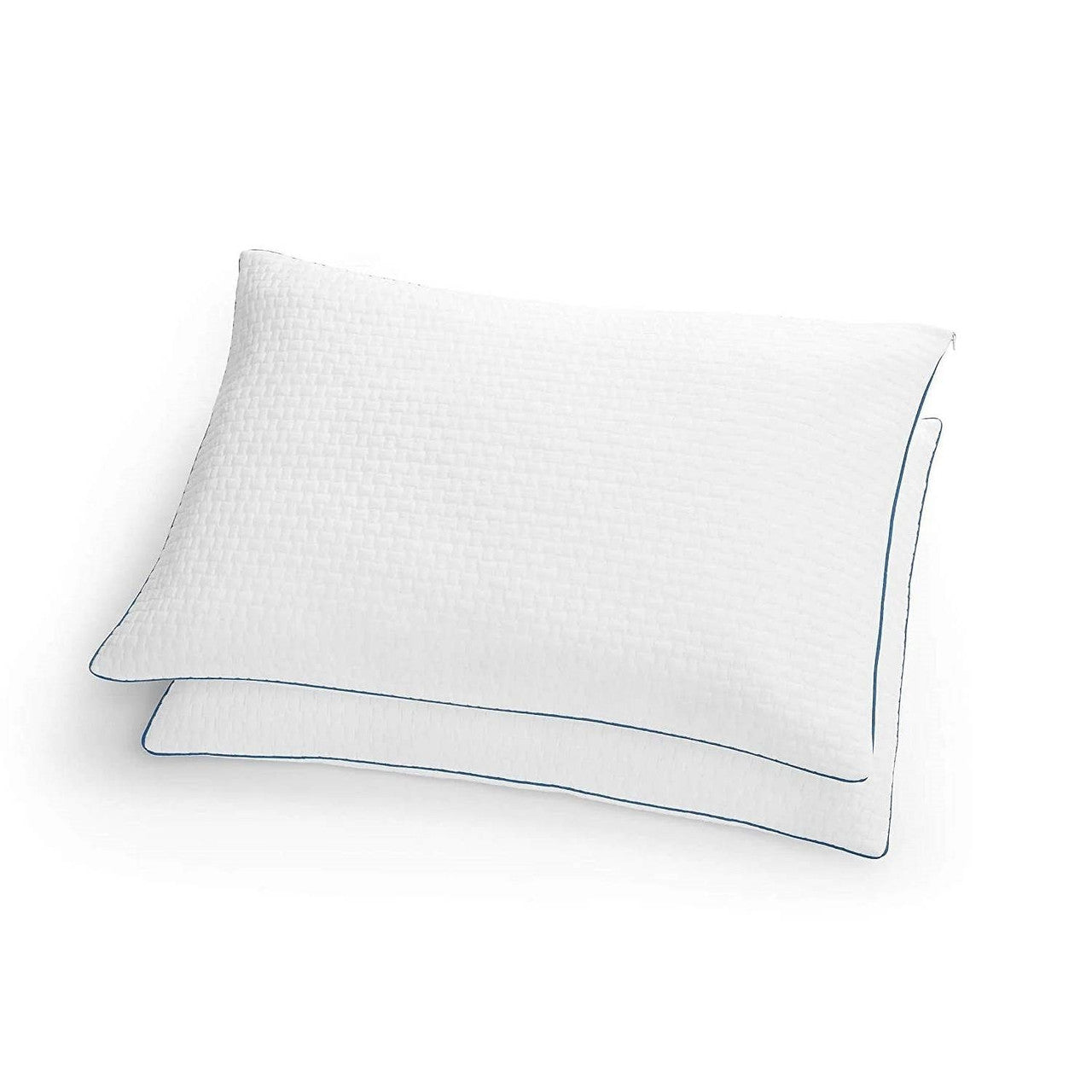 Set of 2 Queen size Memory Foam Pillow with Removable Machine Washable Cover-1