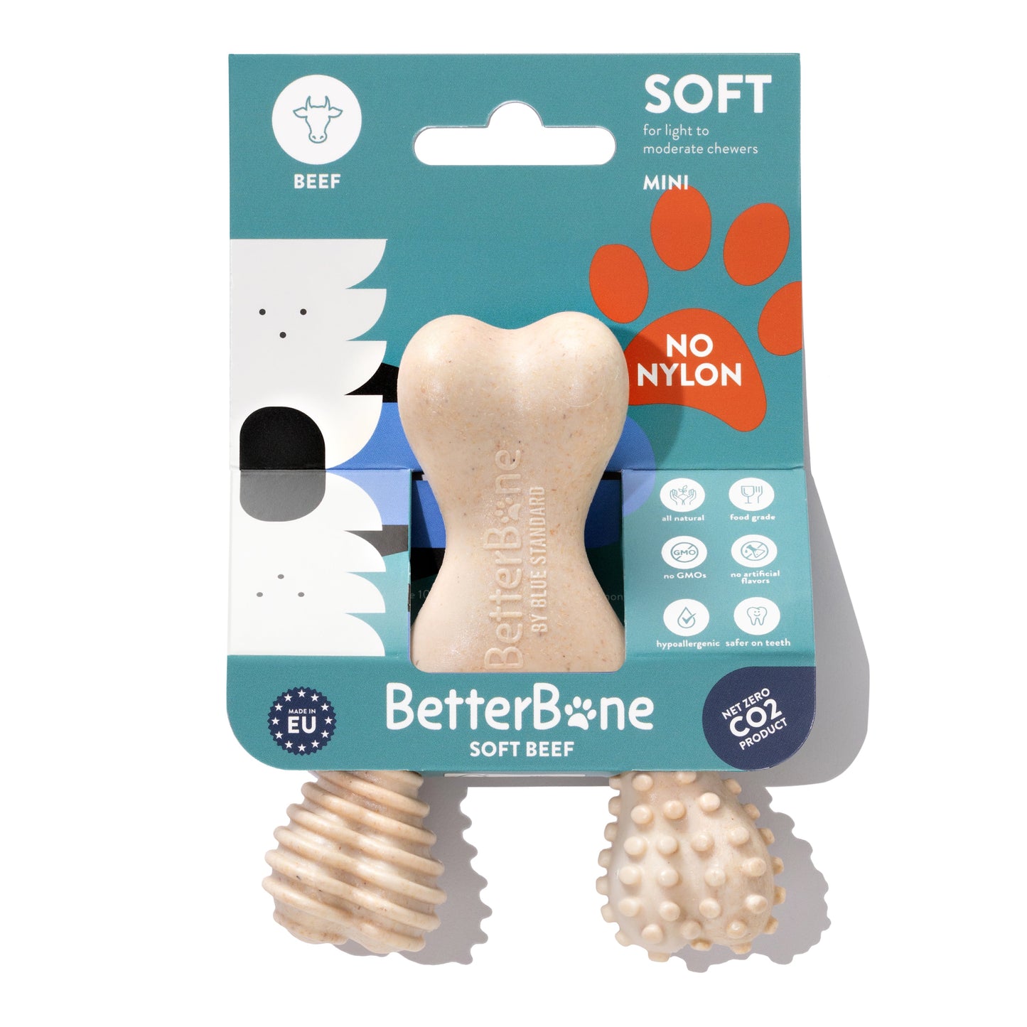 SOFT Durability CHEW TOY: Perfect Natural Chew for Teething Puppies, Senior Dogs & Gentle Chewers | Natural, Eco-Friendly, Non-Toxic