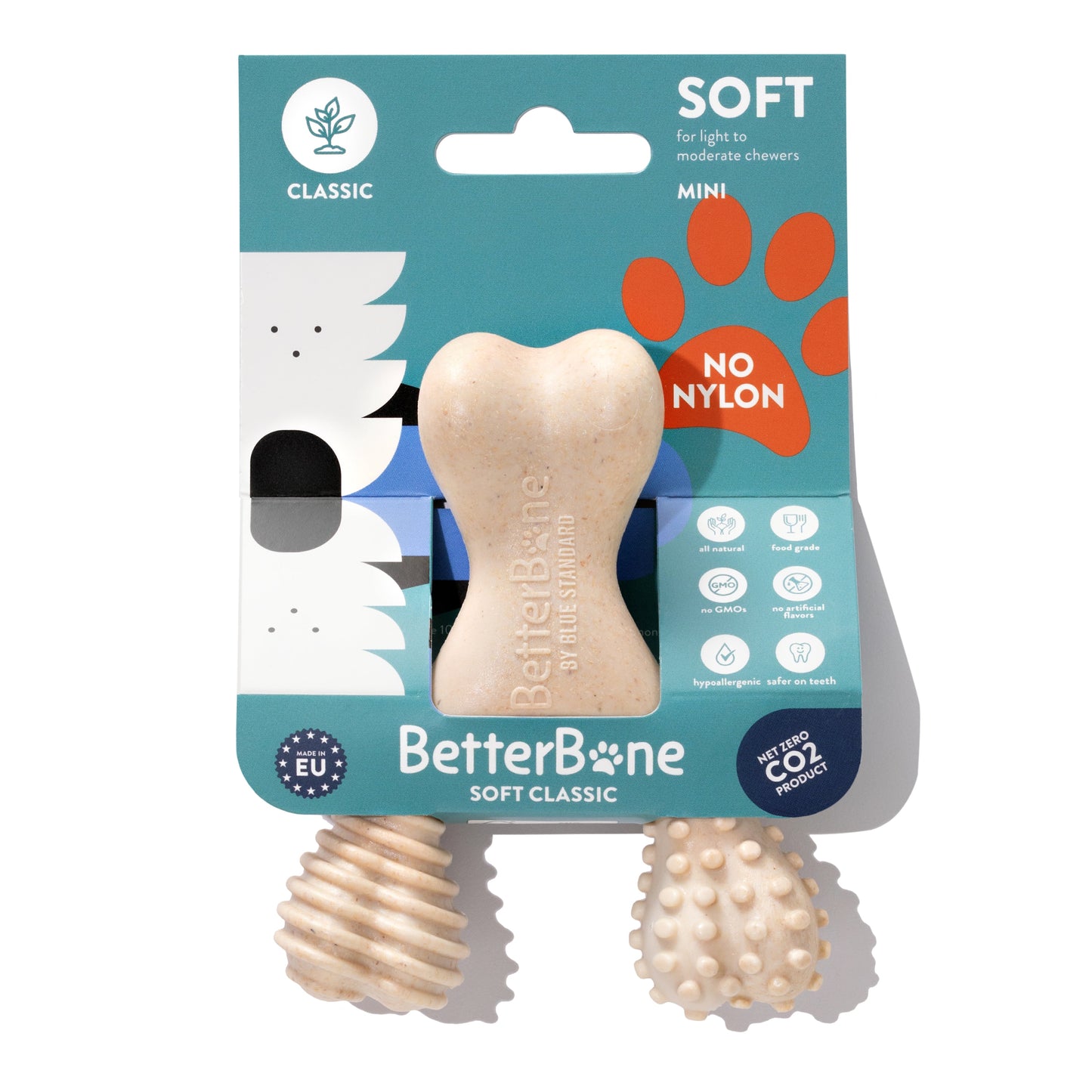 SOFT Durability CHEW TOY: Perfect Natural Chew for Teething Puppies, Senior Dogs & Gentle Chewers | Natural, Eco-Friendly, Non-Toxic