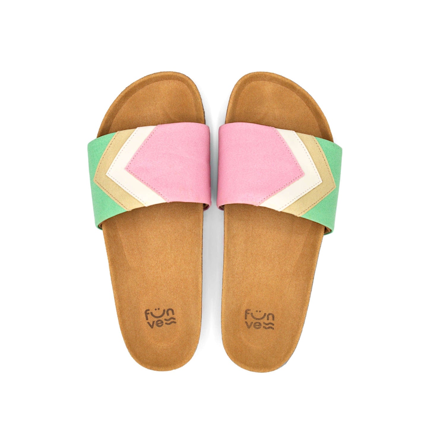 Strawberry Vegan Sandals With Ergonomic Footbed For Women