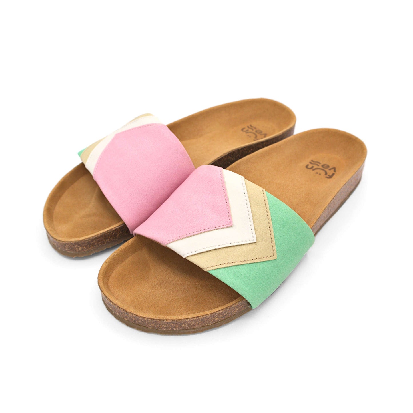 Strawberry Vegan Sandals With Ergonomic Footbed For Women
