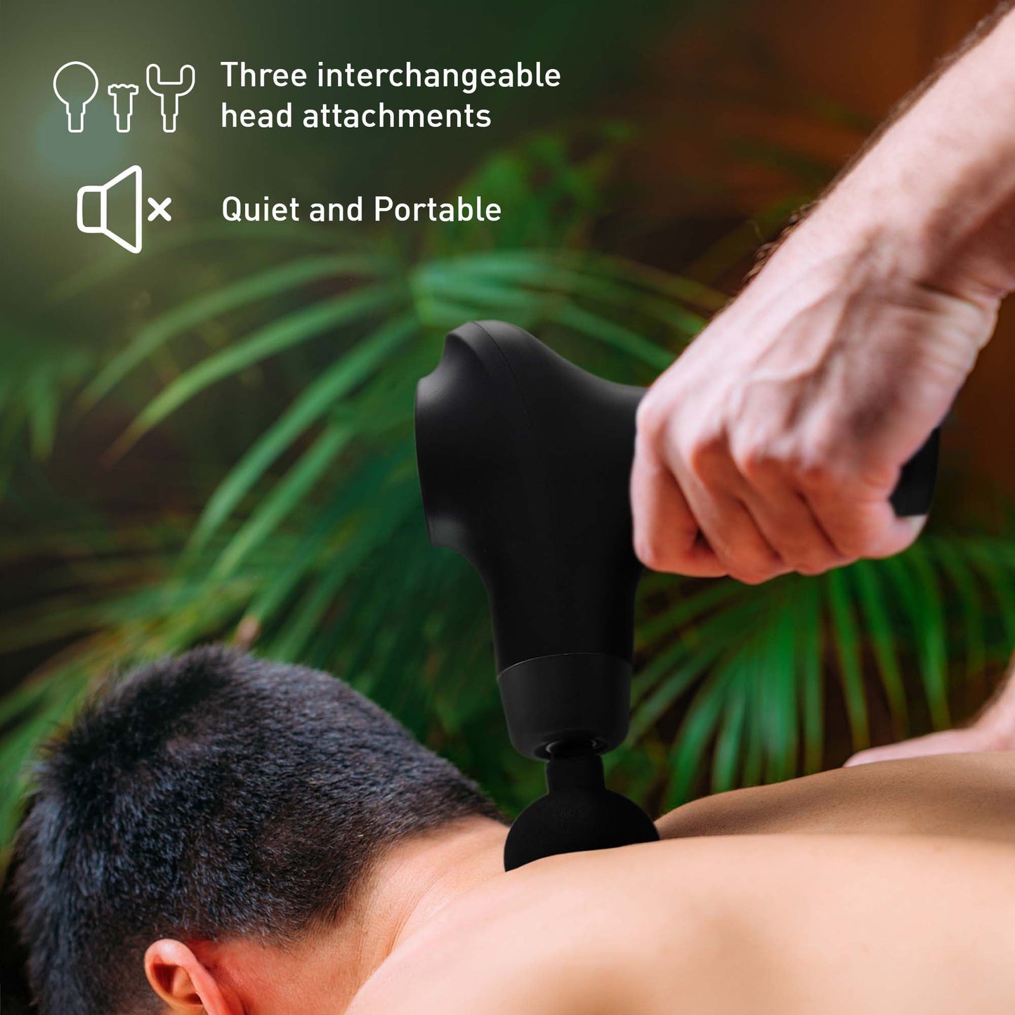Pursonic Deep Tissue Recovery Bundle – 3-Speed Massage Gun + FlexiPulse 5-Speed Vibrating Foam Roller