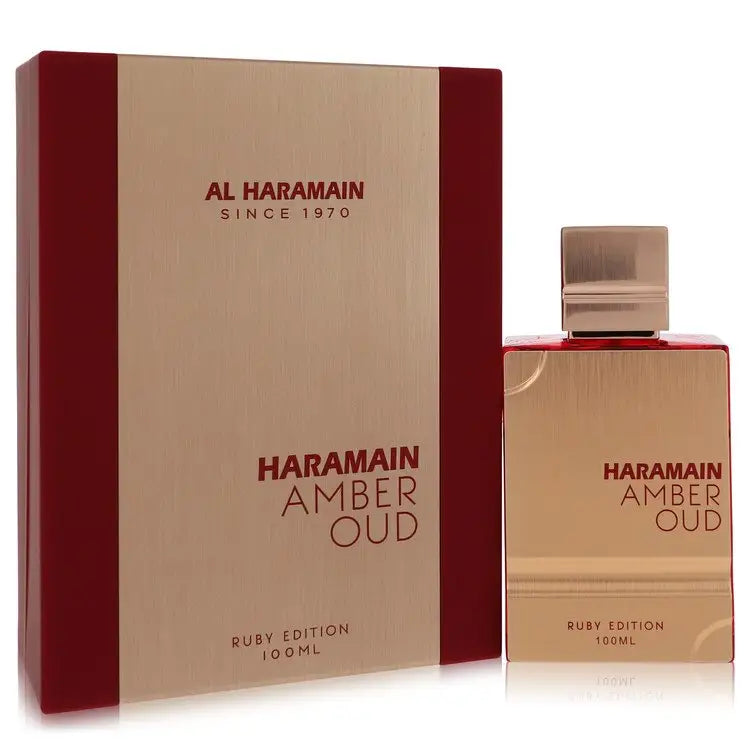 Al Haramain Amber Oud Ruby by Al Haramain - Eau De Parfum Spray (Unisex) 3.4 oz - Women / Medium - Eau De Parfum Spray
