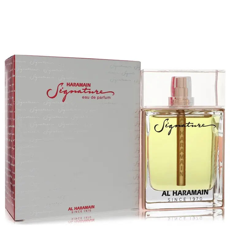 Al Haramain Signature by Al Haramain - Eau De Parfum Spray 3.4 oz - Women / Medium - Eau De Parfum Spray 3.4 oz