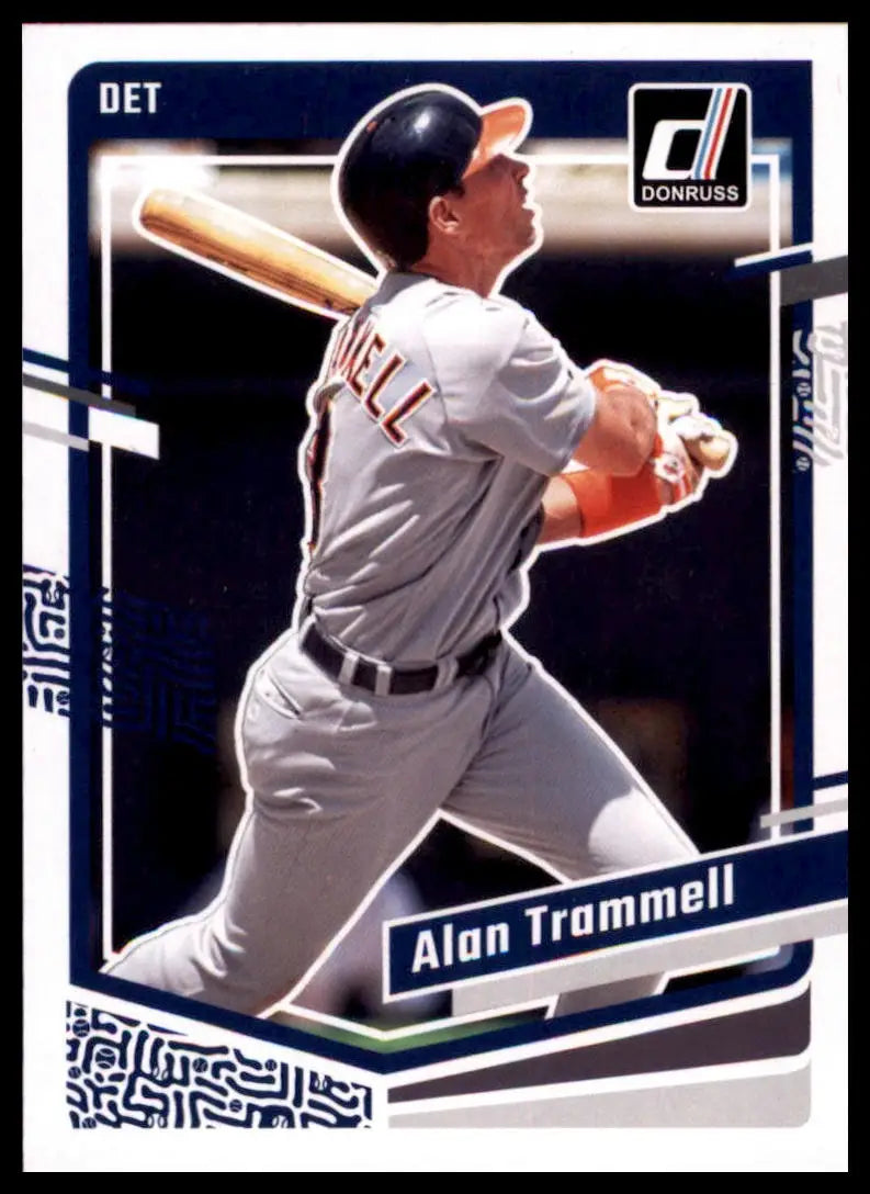 Alan Trammell baseball card from 2023 Donruss #174 Detroit Tigers collection