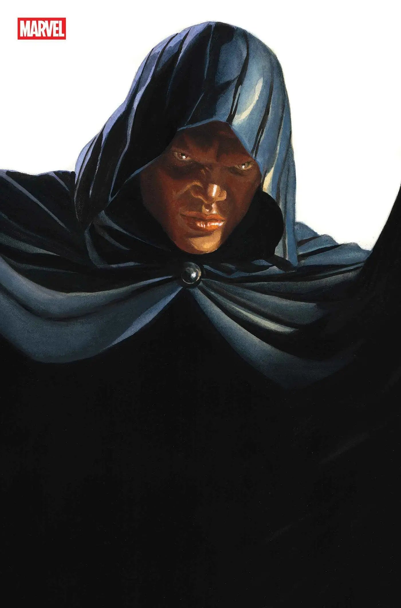 All New Venom #10 Alex Ross Timeless featuring a mysterious hooded figure with Mary Jane Watson