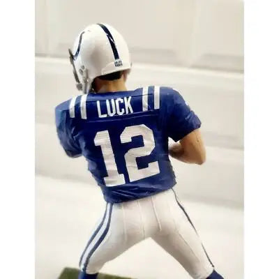 Andrew Luck figurine from McFarlane NFL Series 30 Indianapolis Colts NFL series display