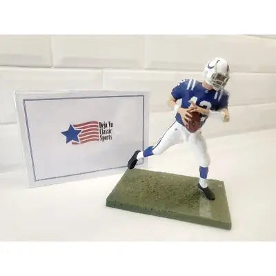 Football player figurine from McFarlane NFL Series 30 Indianapolis Colts NFL series