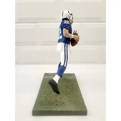 Football player figurine from McFarlane NFL Series 30 featuring Andrew Luck Indianapolis Colts