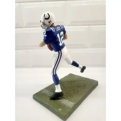 Andrew Luck figurine from McFarlane NFL Series 30 Indianapolis Colts display