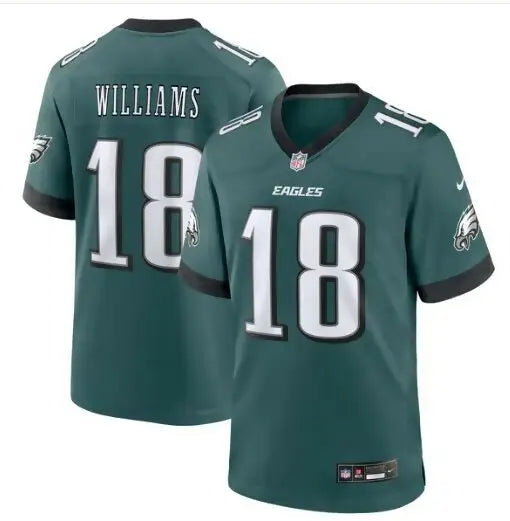 Green Avery Williams Philadelphia Eagles Nike Team Game Jersey in Midnight Green