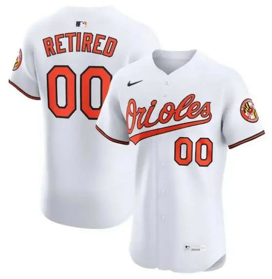 White Baltimore Orioles Nike Home Elite Pick-A-Player Retired Roster Baseball Jersey