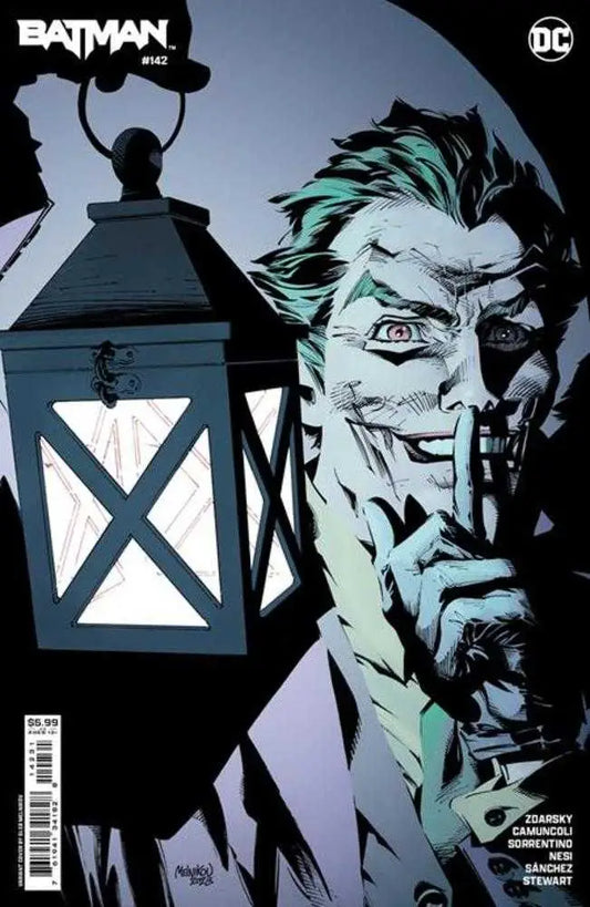 Sinister Batman #142 Cover C Gleb Melnikov variant with ominous shadows for trading cards