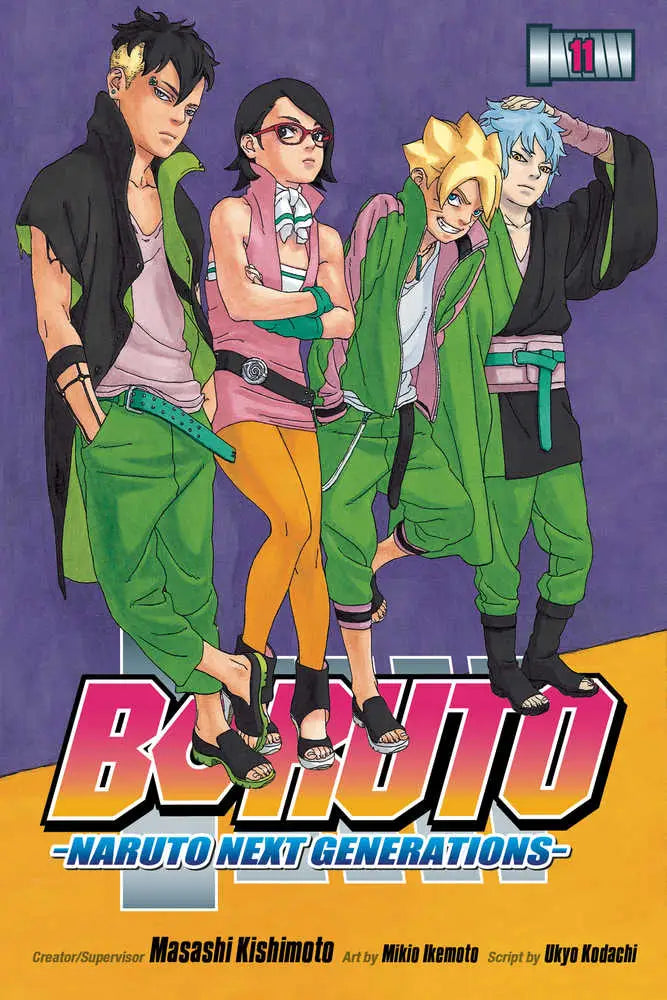 Boruto manga cover for Boruto Graphic Novel Volume 11 Naruto Next Generations