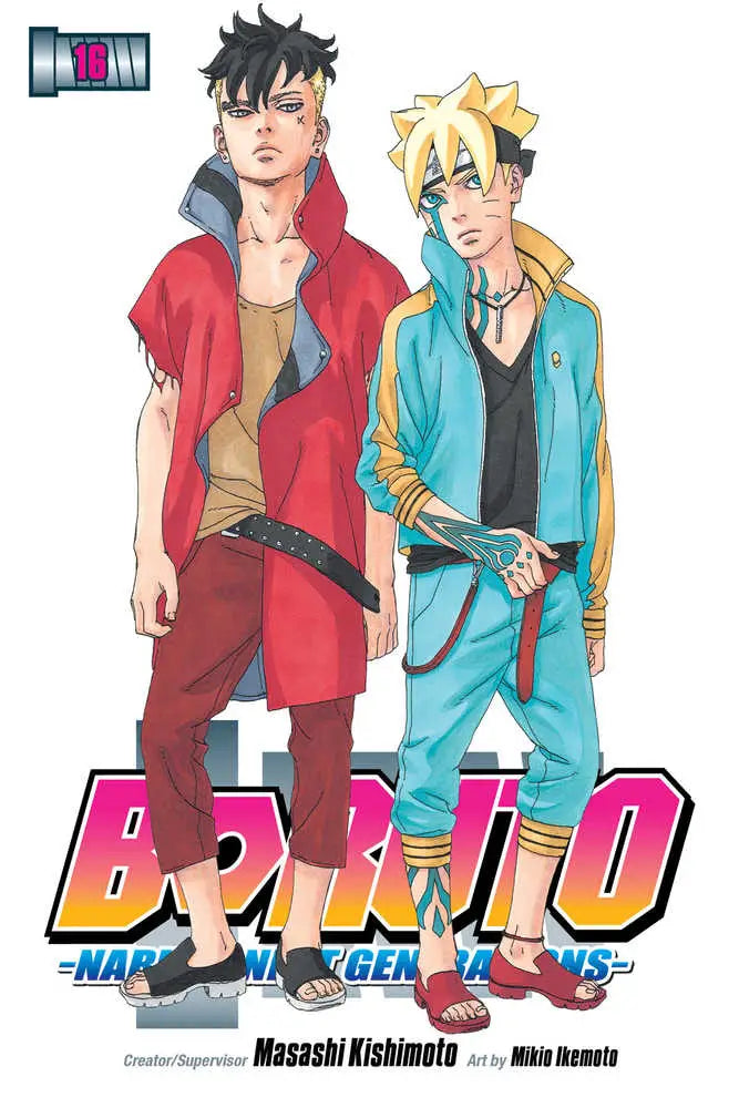 Boruto manga cover from Boruto Graphic Novel Volume 16 Naruto Next Generations