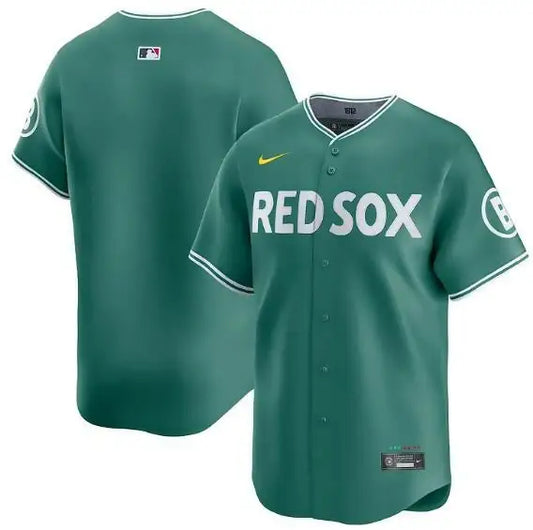 Green Boston Red Sox Nike 2025 City Connect Limited Baseball Jersey