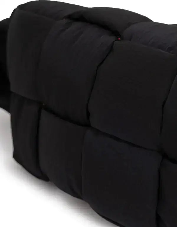 BOTTEGA VENETA BLACK NYLON BAG - Handbags
