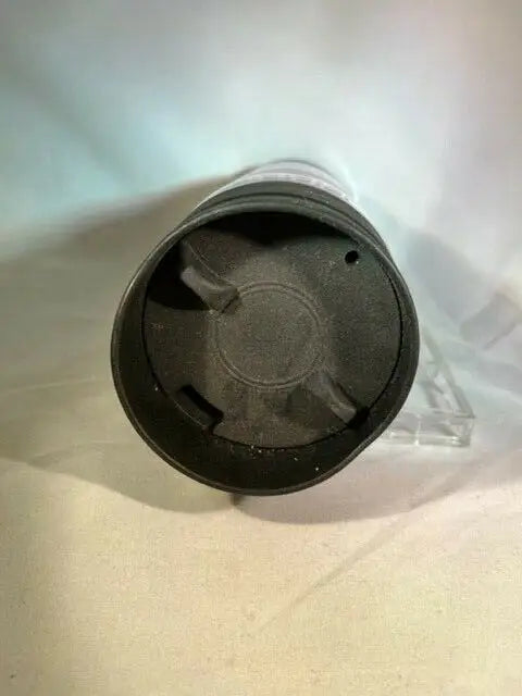 Black plastic tumbler lid for Brett Favre 4 Hope Travel Coffee Mug Whirley Drink Works
