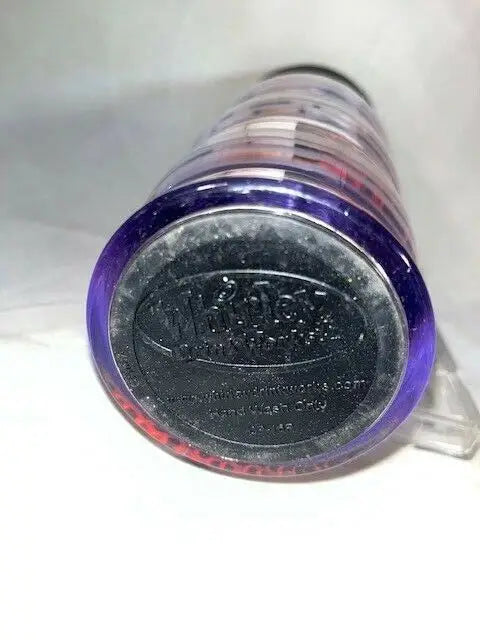 Purple and red Brett Favre 4 Hope Travel Coffee Mug Whirley Drink Works Green Bay Packers