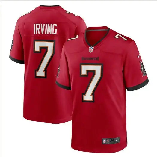Red Bucky Irving Tampa Bay Buccaneers Nike Game Jersey with Irving 7 name and number