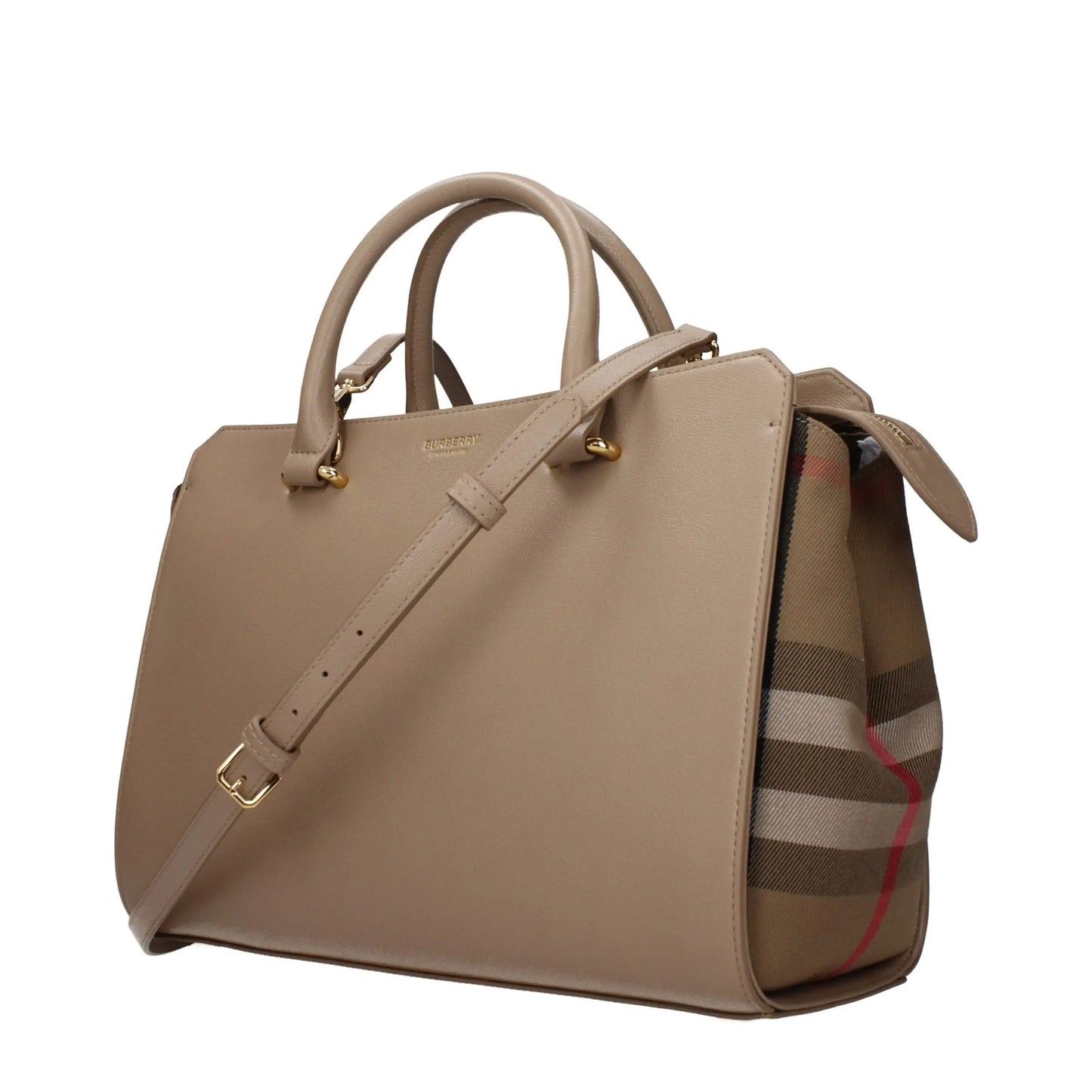 Burberry Beige Leather Handbag - Handbag