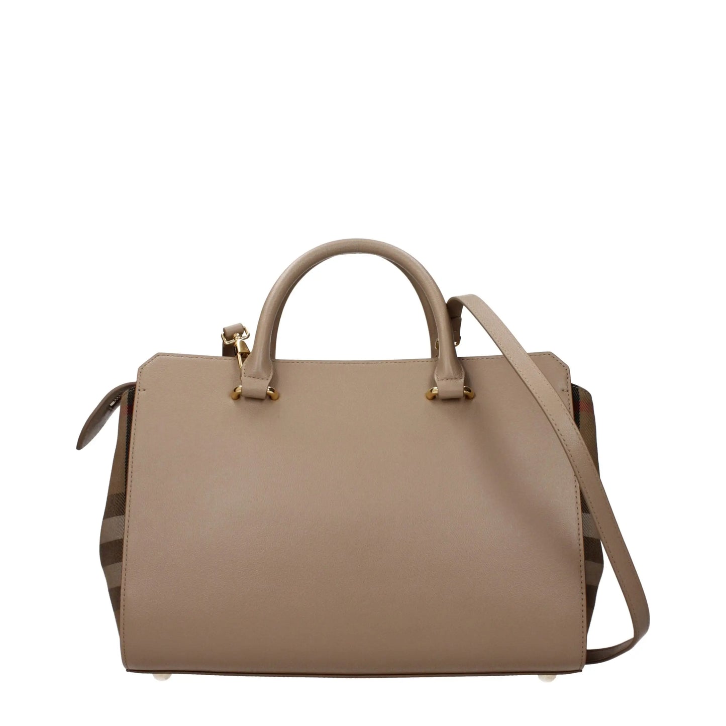 Burberry Beige Leather Handbag - Handbag