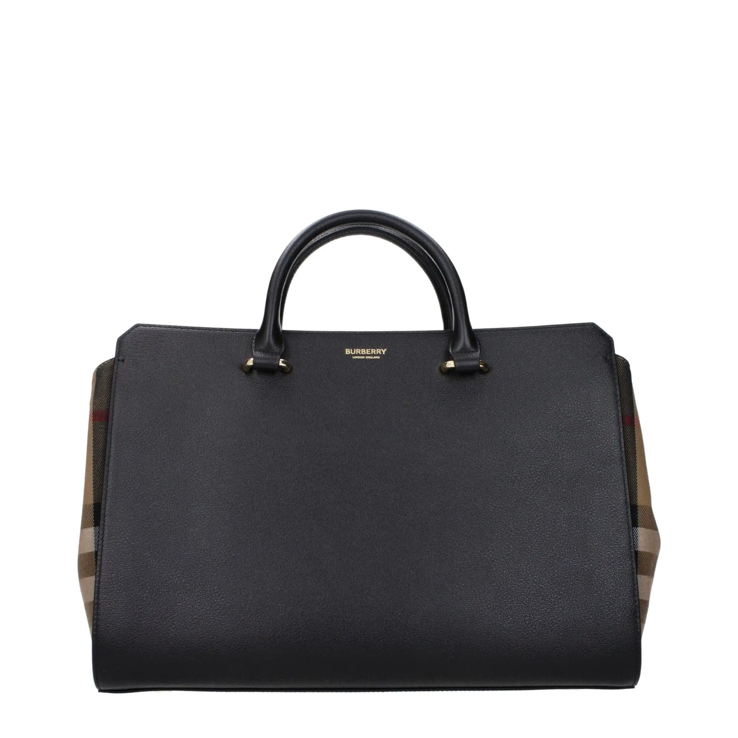 Burberry Black Leather Handbag - Handbag