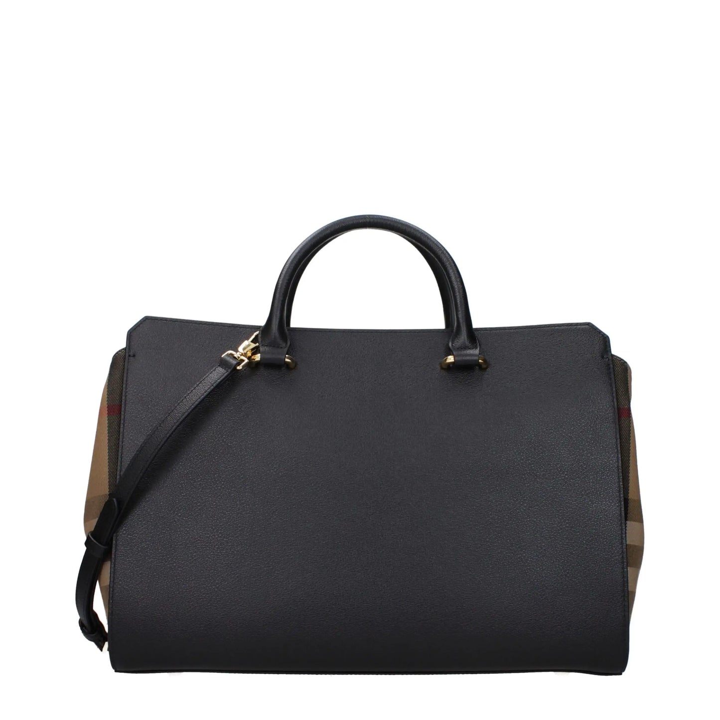 Burberry Black Leather Handbag - Handbag