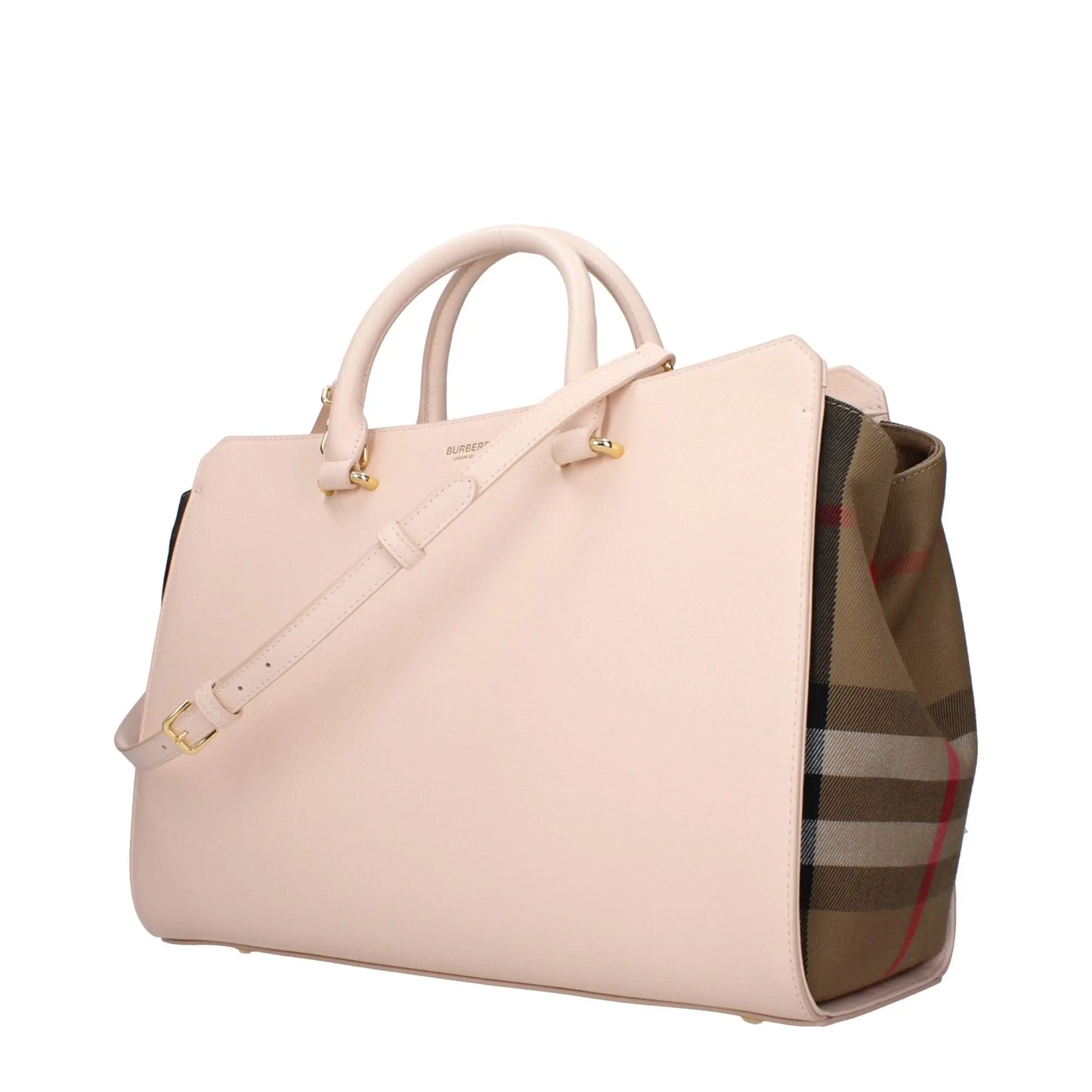 Burberry Pink Leather Handbag - Handbag