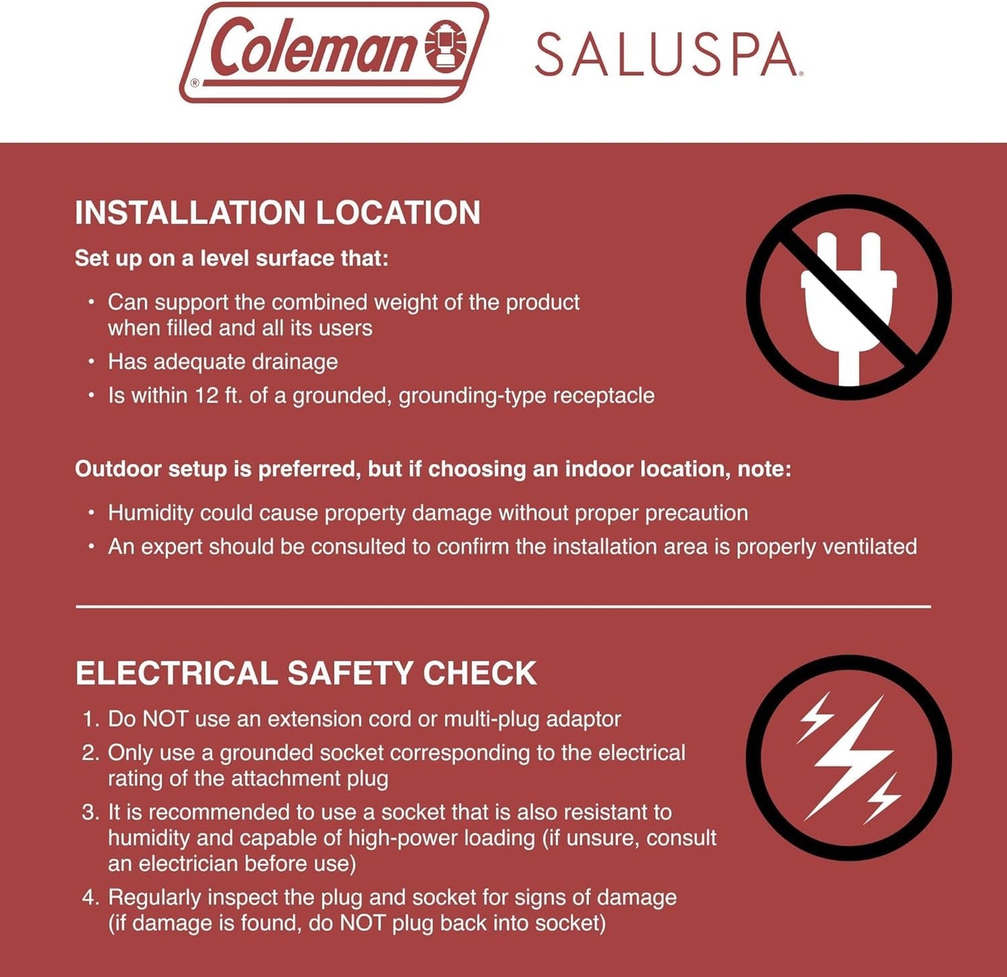 Grey Square Inflatable Hot Tub 4-6 Person-4