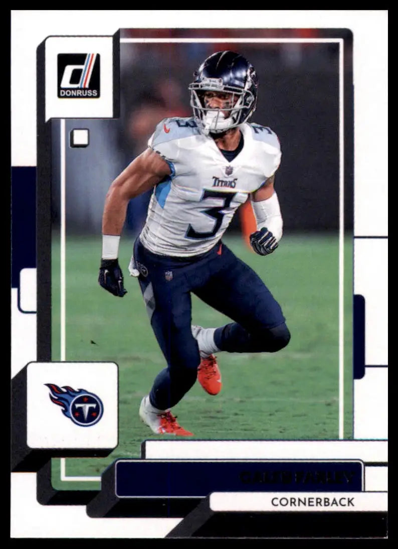 Caleb Farley 2022 Donruss football trading card Tennessee Titans product image
