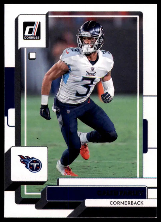 Caleb Farley 2022 Donruss football trading card Tennessee Titans product image